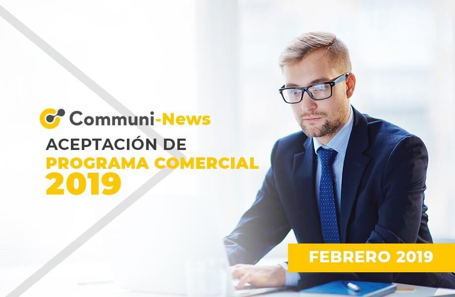 Aceptación de Programa Comercial 2019 CONTPAQi®